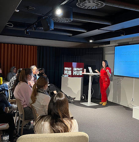 Gabriela at an event